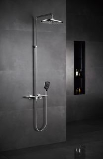 Душевая стойка Milleau TIRA MLHA223PDD-GM хром